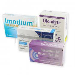 Travellers' Diarrhoea Pack 100mg x 4